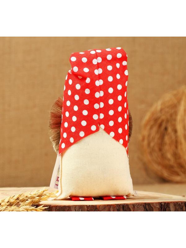 Оберег «Домовой с евро», 20 см, микс