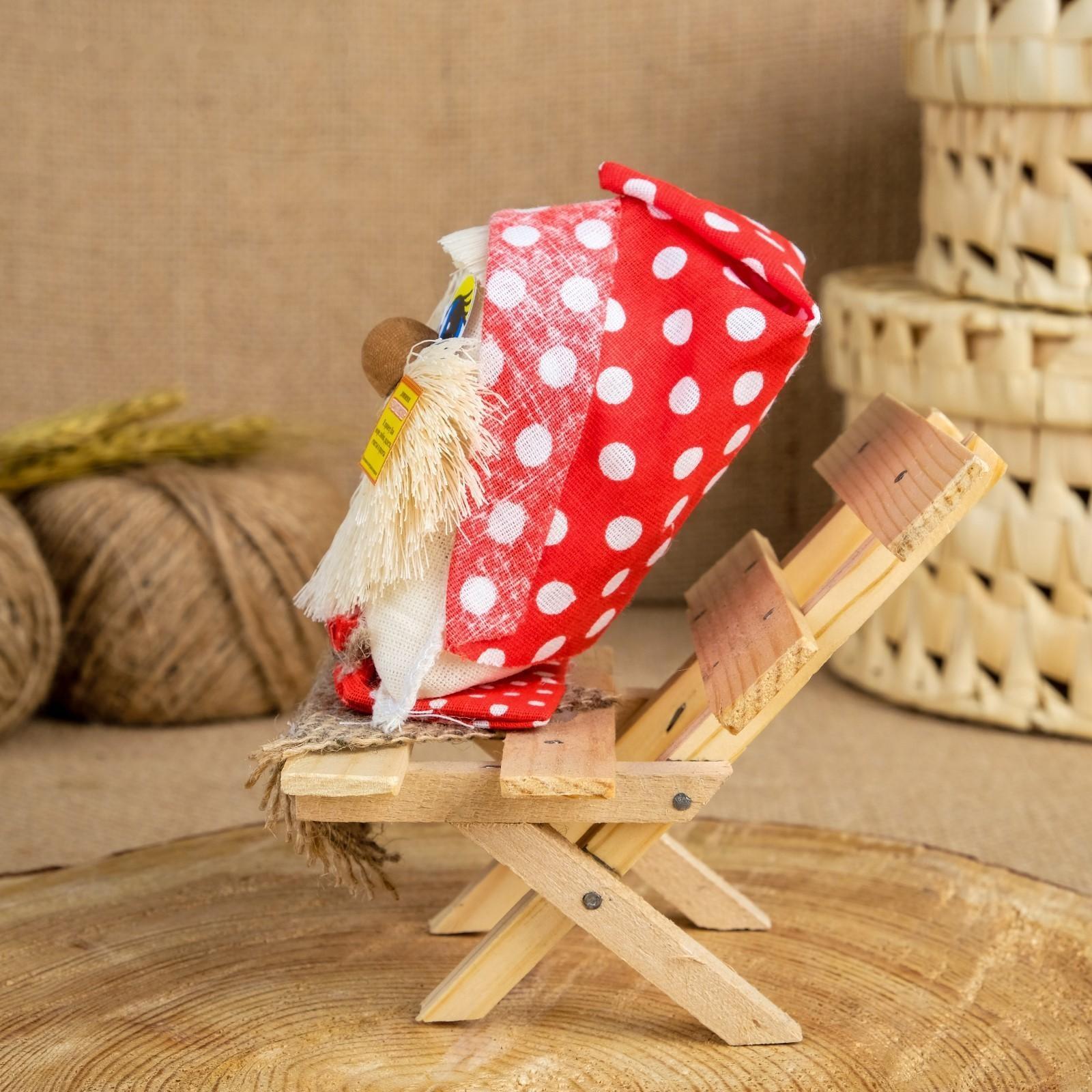 Оберег «Кузя принесёт счастье и достаток», микс