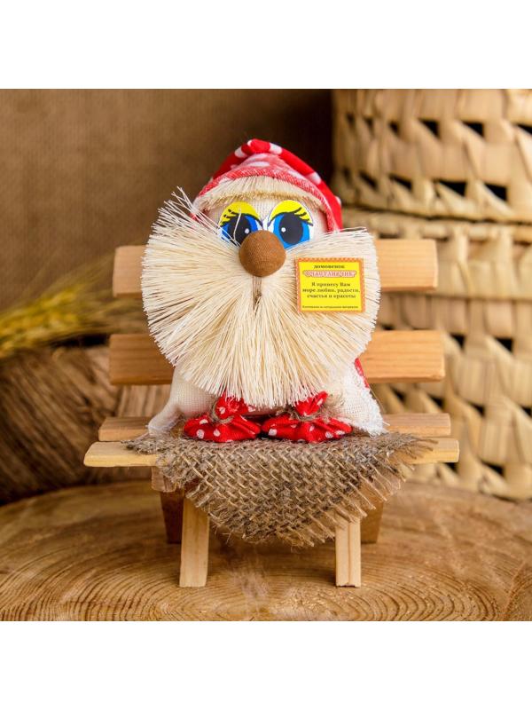 Оберег «Кузя принесёт счастье и достаток», микс