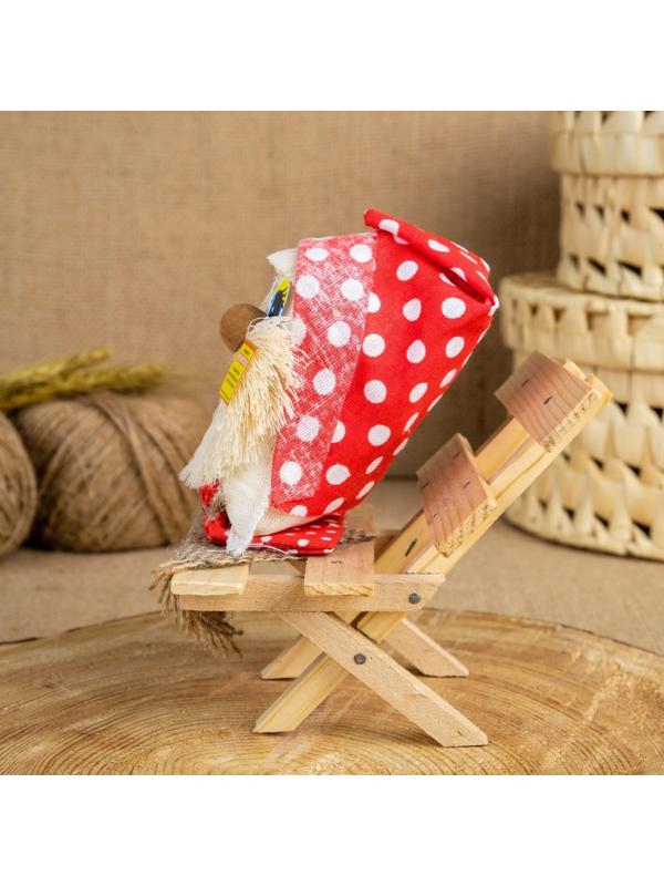 Оберег «Кузя принесёт счастье и достаток», микс