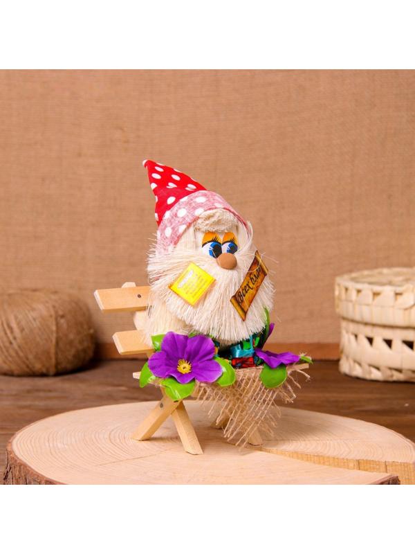 Оберег «Кузя принесёт счастье и достаток», микс