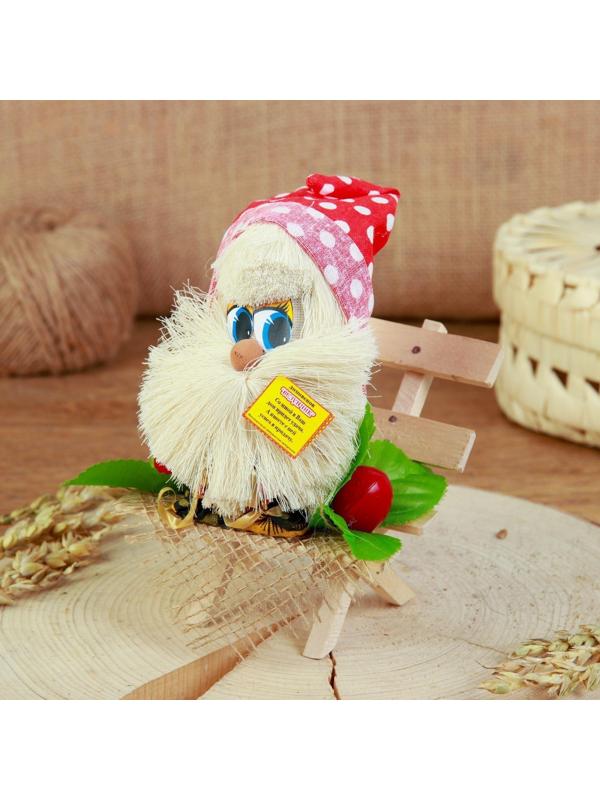 Оберег «Кузя принесёт счастье и достаток», микс