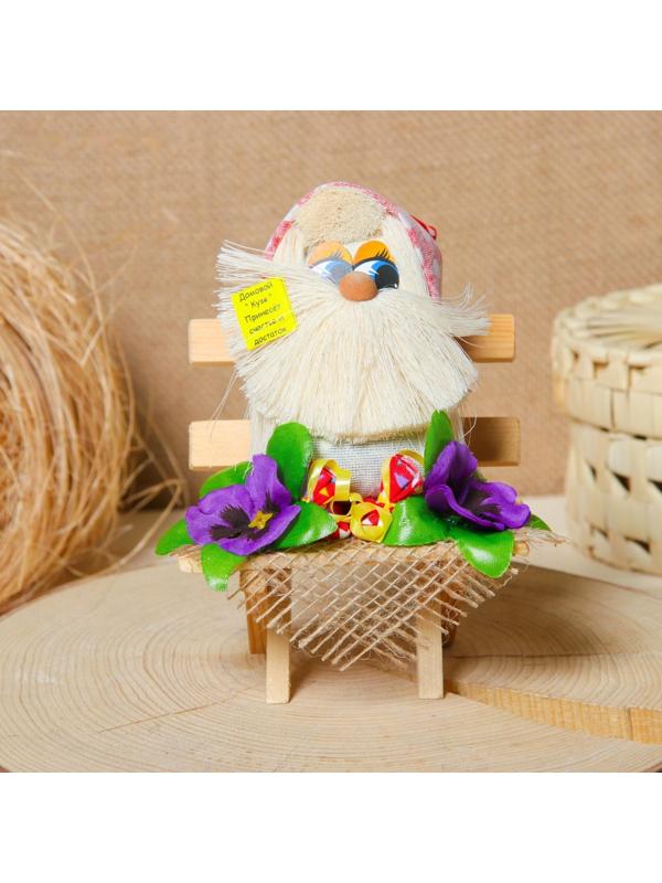 Оберег «Кузя принесёт счастье и достаток», микс