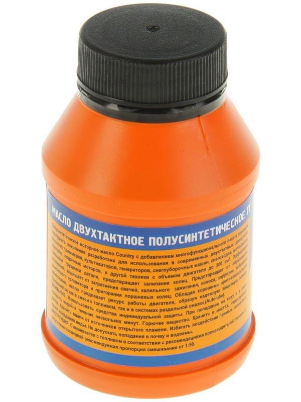 Масло двухтактное Country полусинтетическое ТС, 100 мл