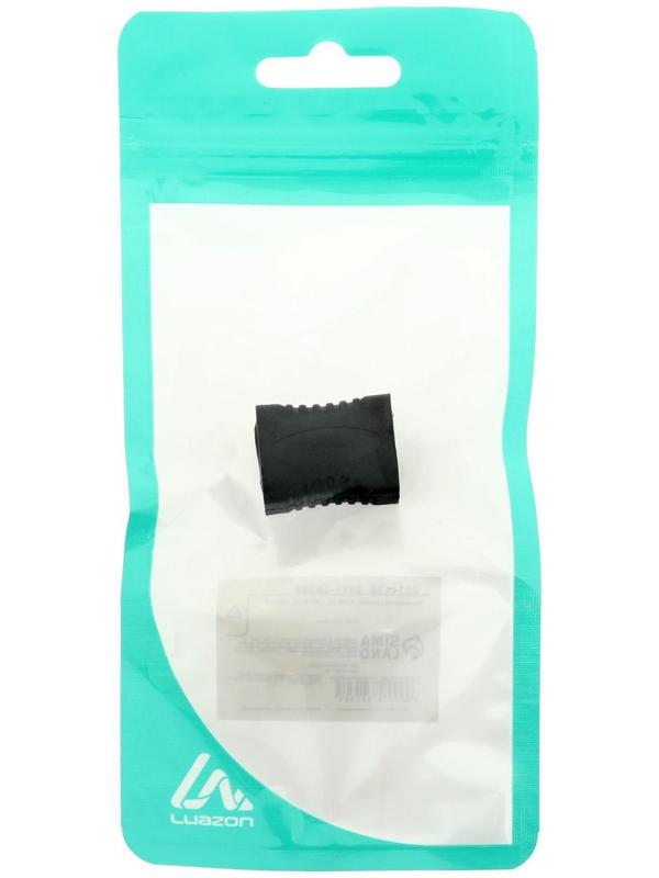 Переходник LuazON PL-004, HDMI (f) - HDMI (f), черный