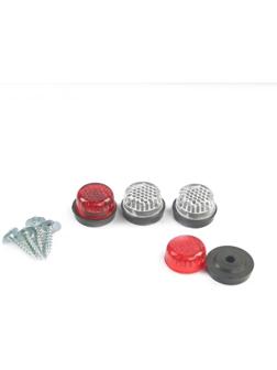 Катафот-саморез номерного знака 