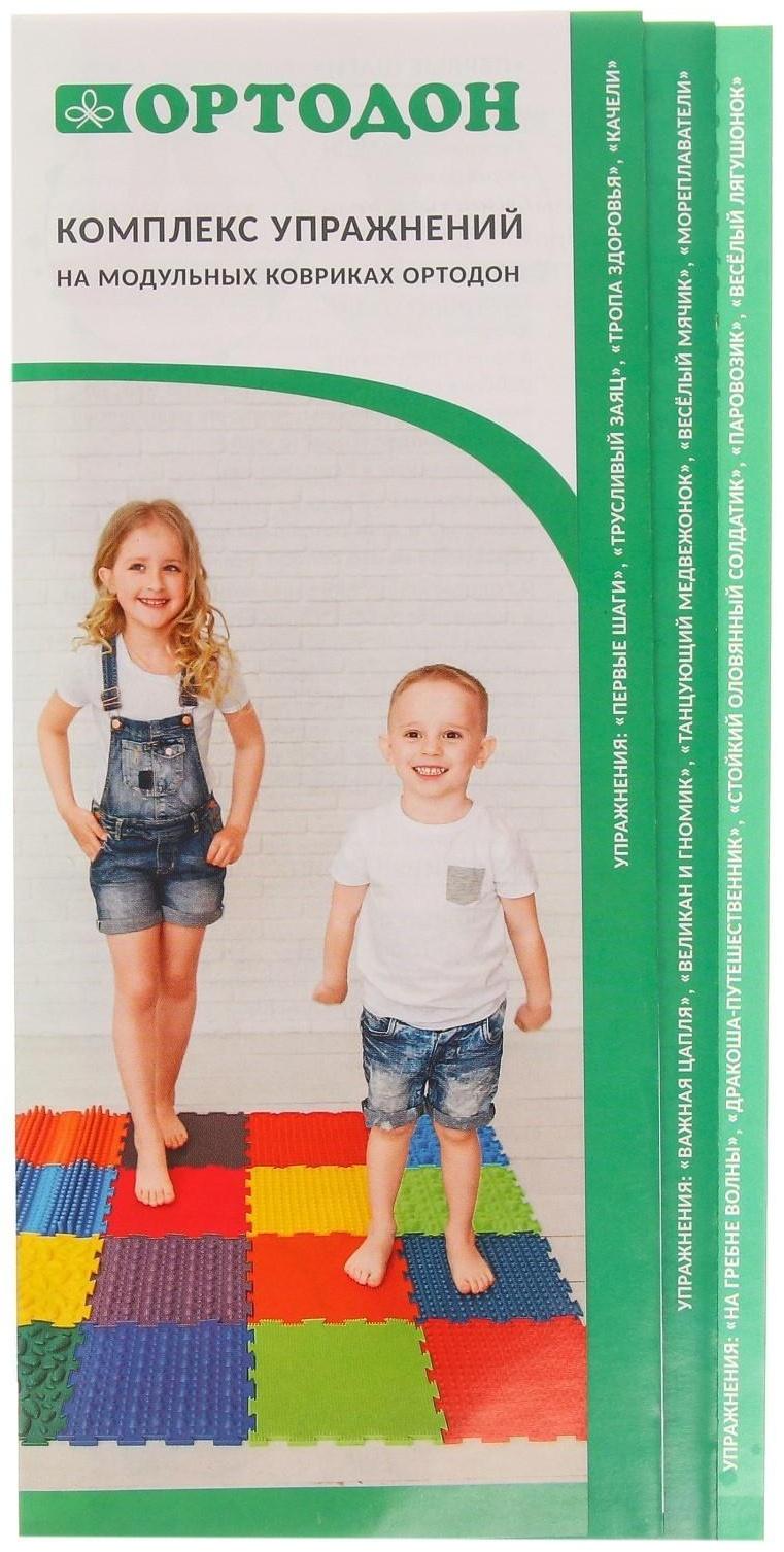 Модульный массажный коврик ОРТОДОН, набор №1 «Универсал»