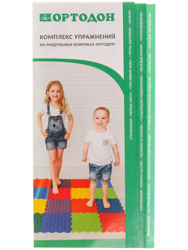Модульный массажный коврик ОРТОДОН, набор №1 «Универсал»