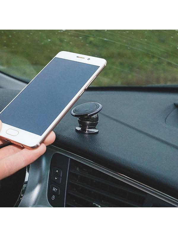 Держатель телефона  магнитный TORSO, усиленный, черный