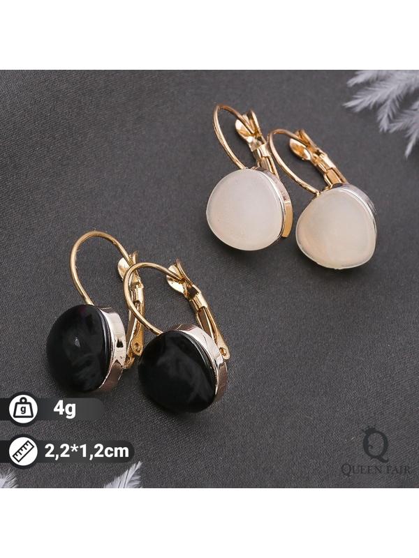 Серьги пластик 