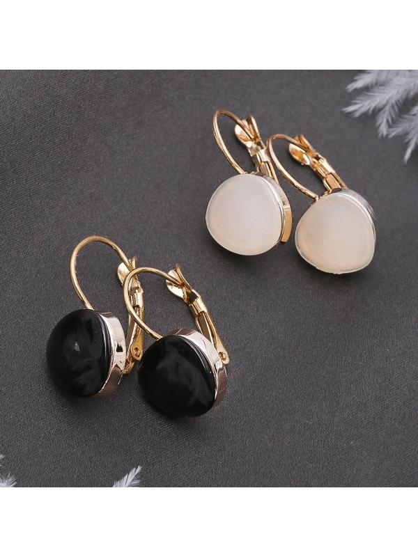 Серьги пластик 