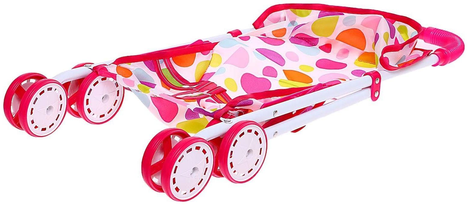 Коляска для кукол, металлический каркас