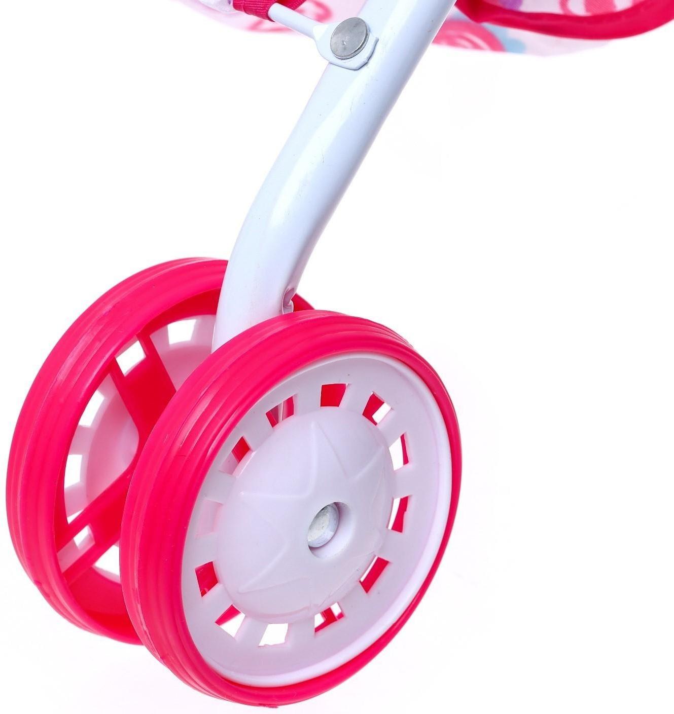 Коляска для кукол, металлический каркас