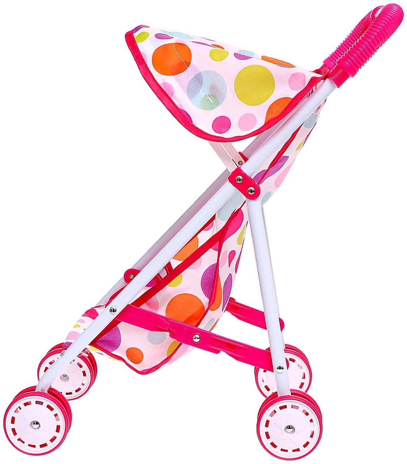 Коляска для кукол, металлический каркас