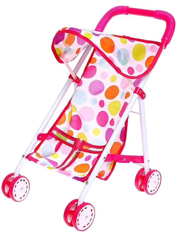 Коляска для кукол, металлический каркас