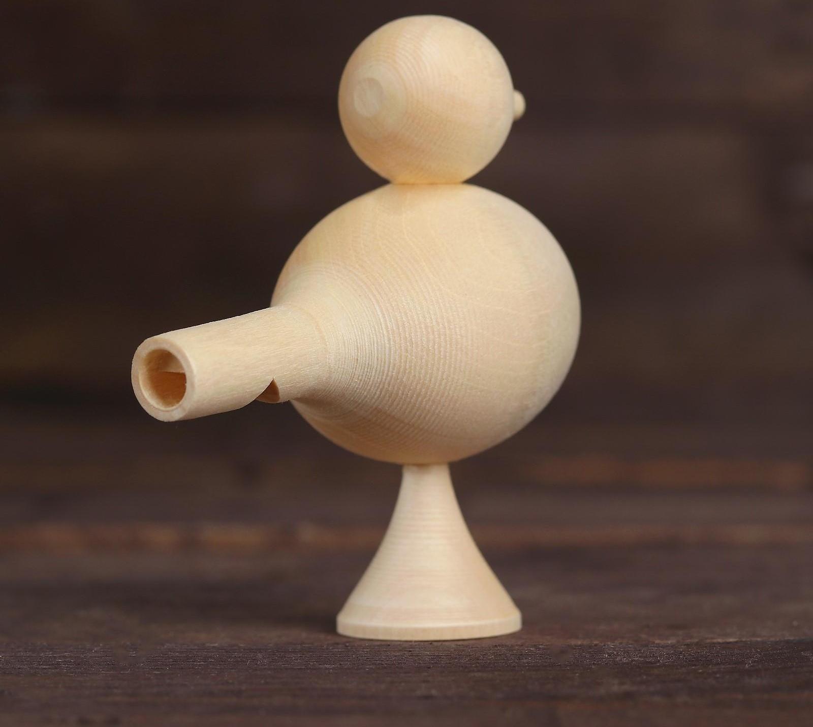 Свистулька «Птичка», под роспись