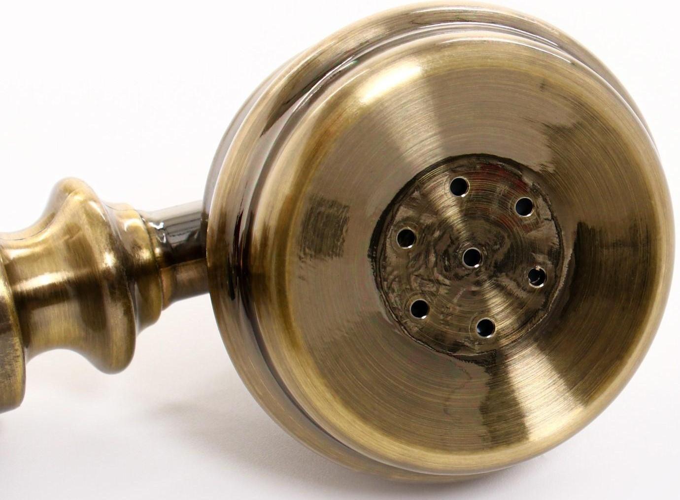 Ретро-телефон с выдвижным ящиком, темное дерево, 16х23х25 см