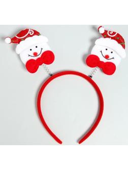 Карнавальный ободок «Снеговик»