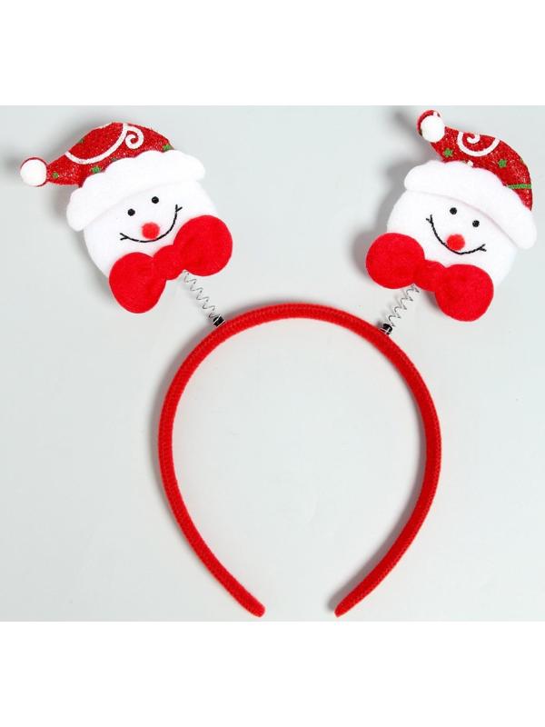 Карнавальный ободок «Снеговик»