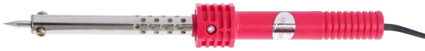 Паяльник ЛОМ, пластиковая рукоятка, 30 Вт, 220 В