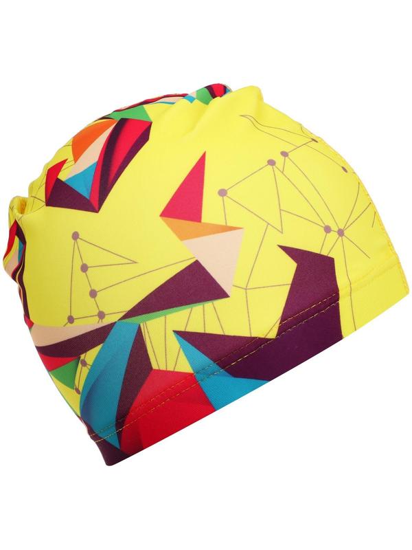 Шапочка для плавания взрослая OL-022, тканевая, обхват 54-60 см