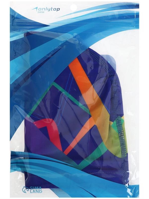 Шапочка для плавания, взрослая, обхват 54-60 см