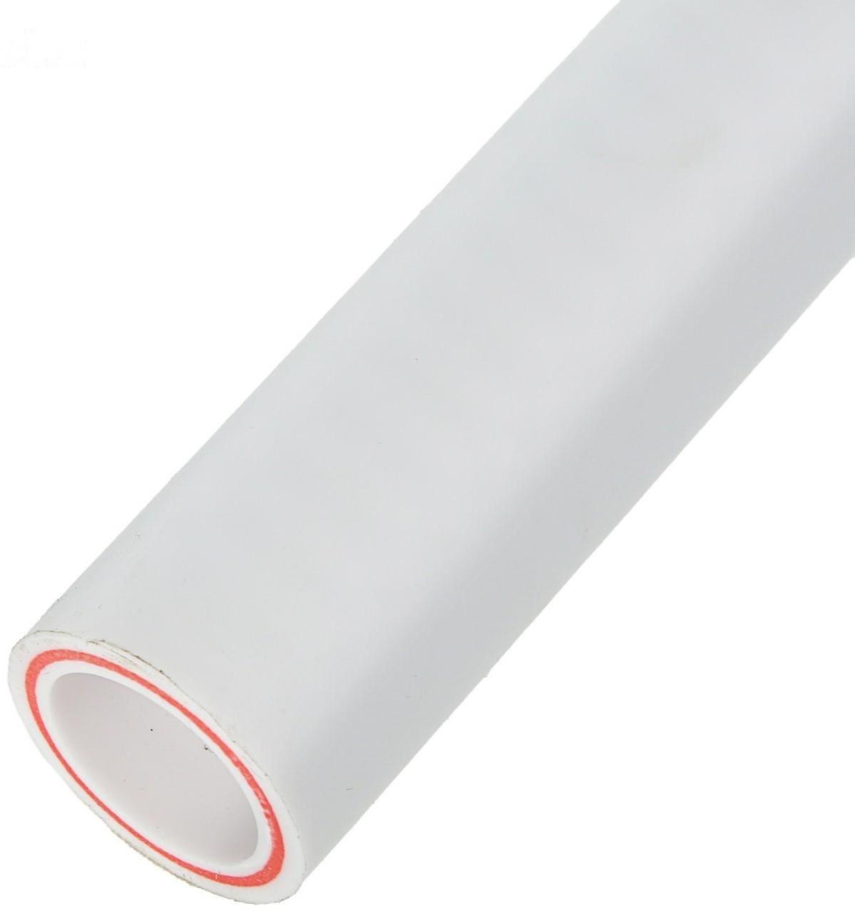 Труба полипропиленовая VALFEX, армированная стекловолокном, d=25x3.5 мм, SDR 7.4, PN20, 2 м