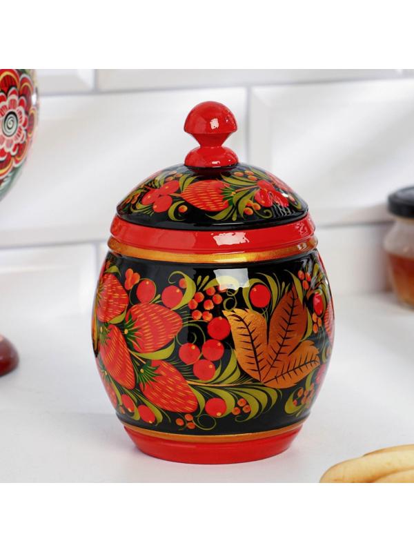 Поставок «Ягодка», 13х11 см, хохлома