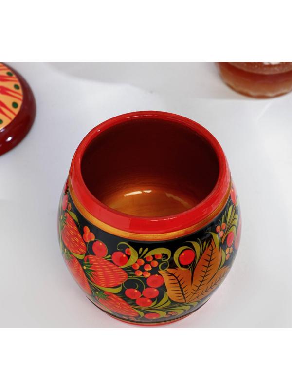 Поставок «Ягодка», 13х11 см, хохлома