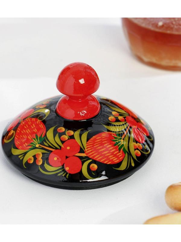 Поставок «Ягодка», 13х11 см, хохлома