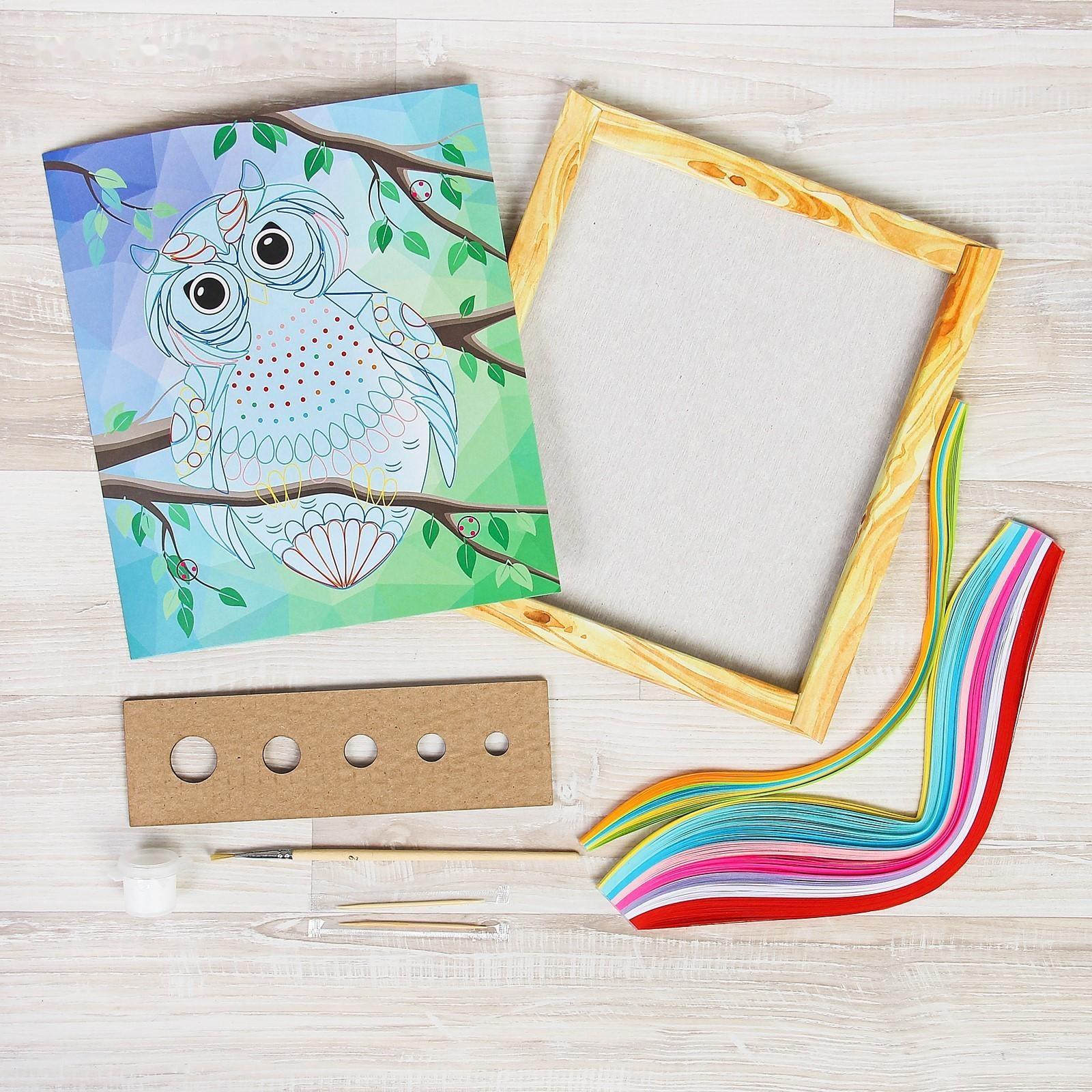 Квиллинг-панно 