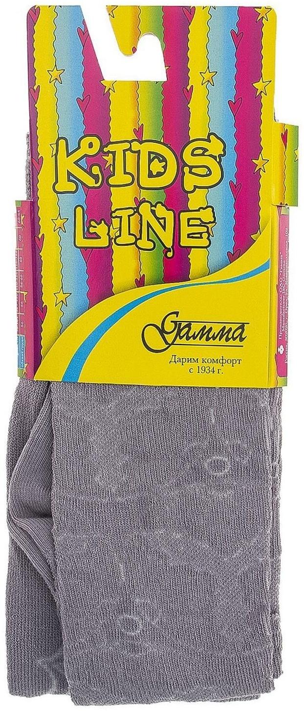 Колготки для девочки ажурные, цвет серый орнамент микс, рост 134-140 см