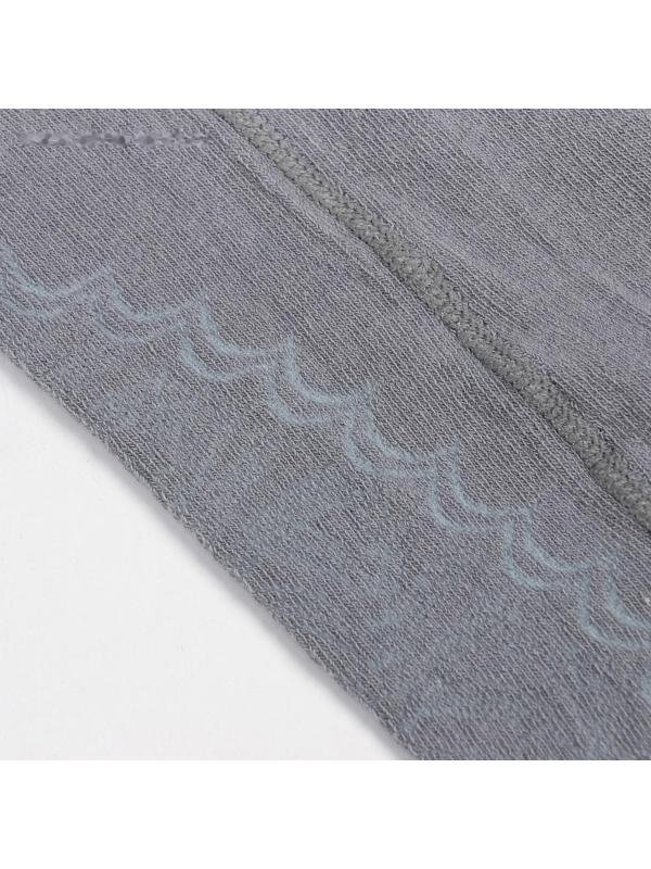 Колготки для девочки ажурные, цвет серый орнамент микс, рост 134-140 см