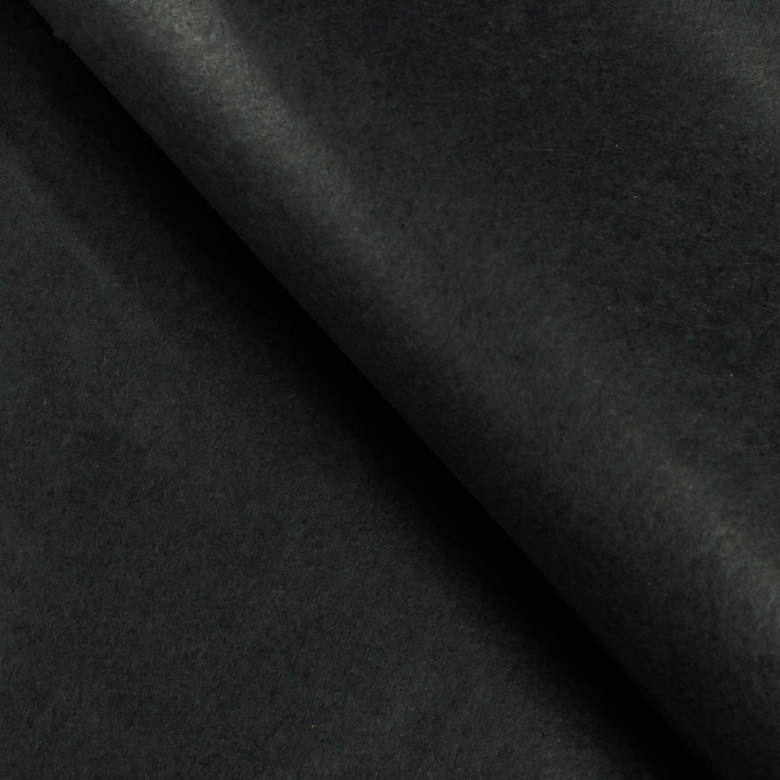 Бумага упаковочная тишью, черный, 50 х 66 см