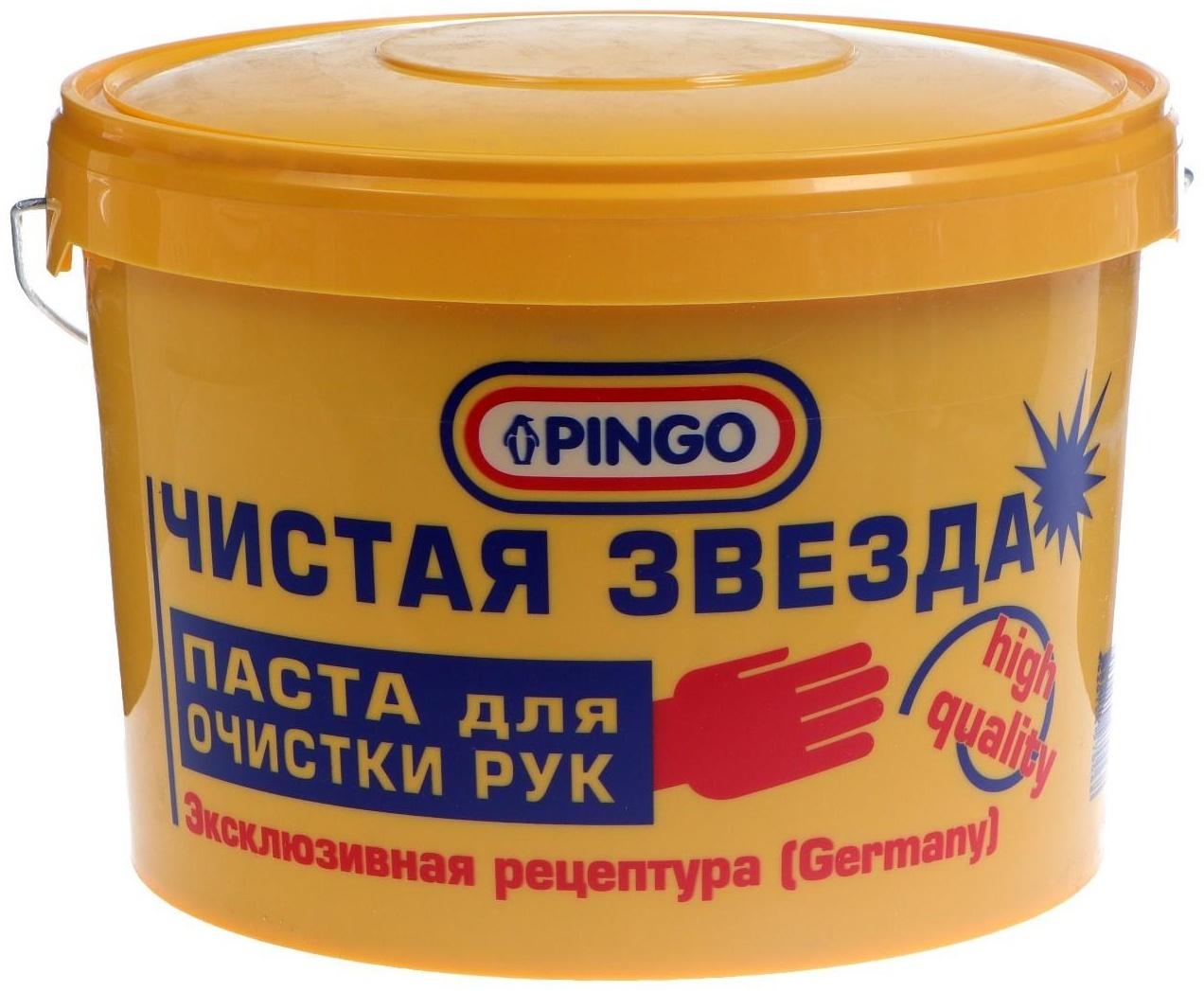 Паста для очистки рук PINGO с антисептическими свойствами, ведро, 11 л