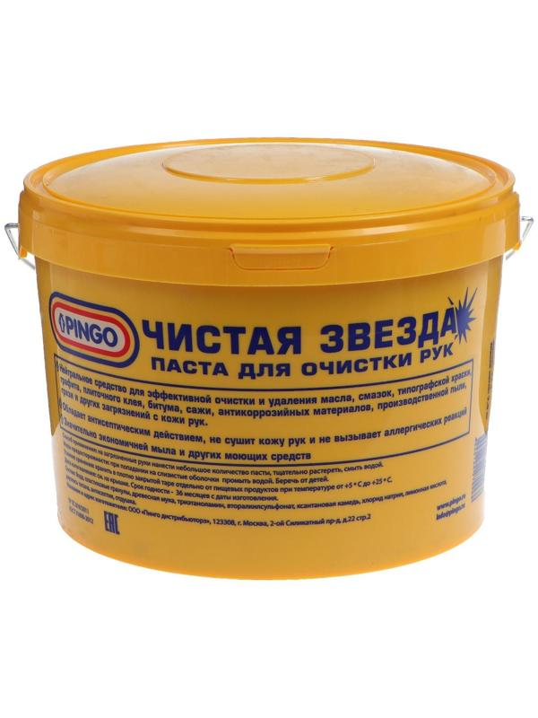 Паста для очистки рук PINGO с антисептическими свойствами, ведро, 11 л