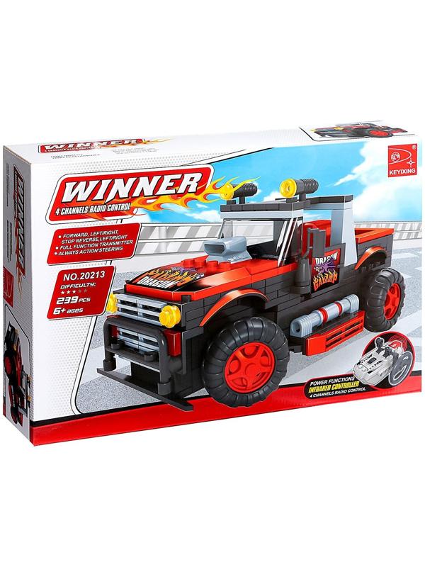 Конструктор на радиоуправлении «Джип», 239 деталей