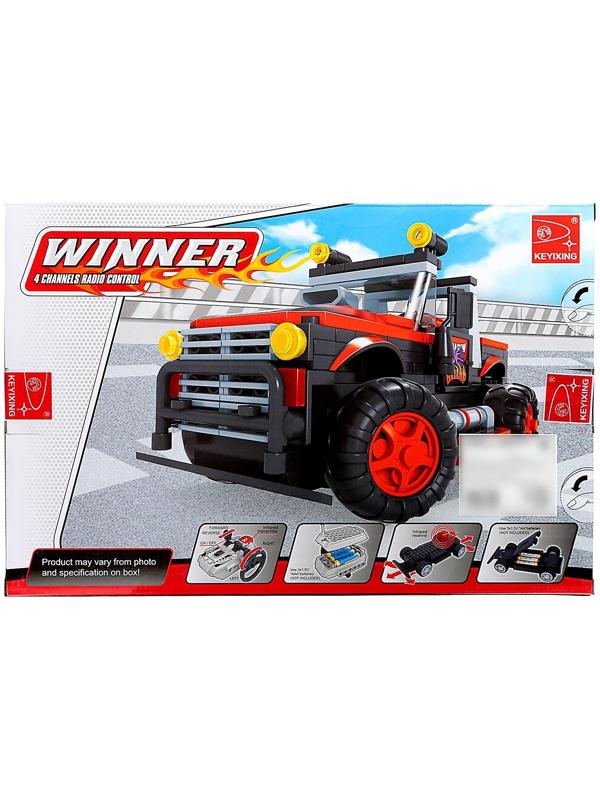 Конструктор на радиоуправлении «Джип», 239 деталей