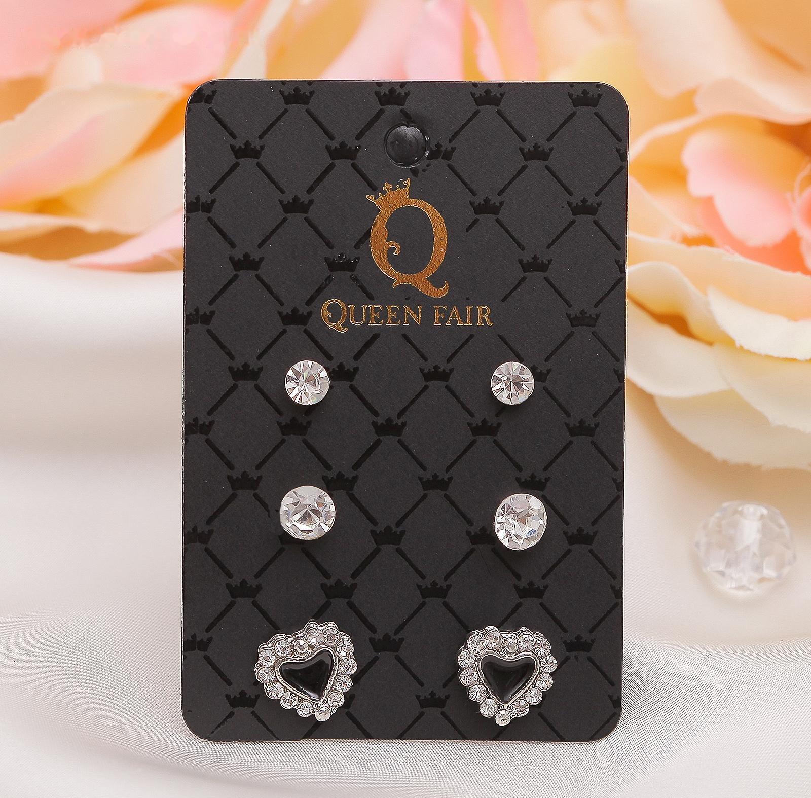 Пусеты 3 пары 