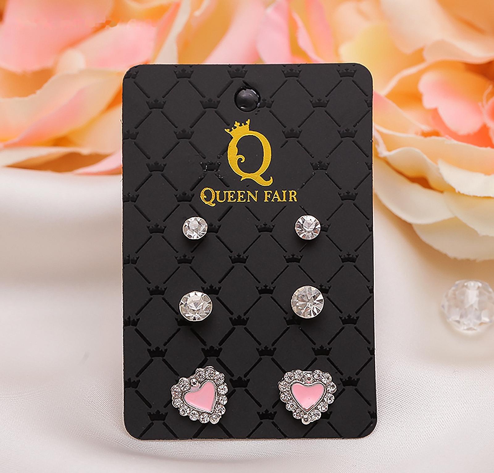 Пусеты 3 пары 