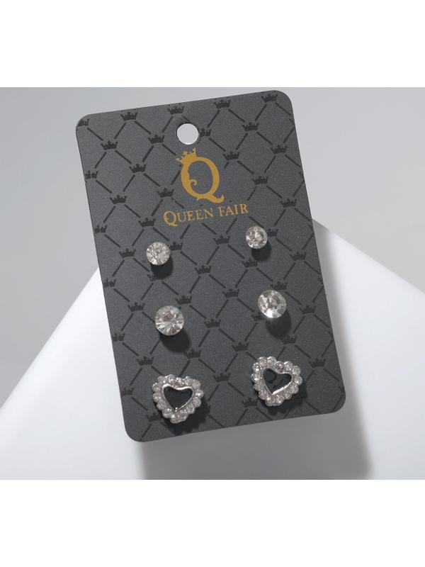 Пусеты 3 пары 