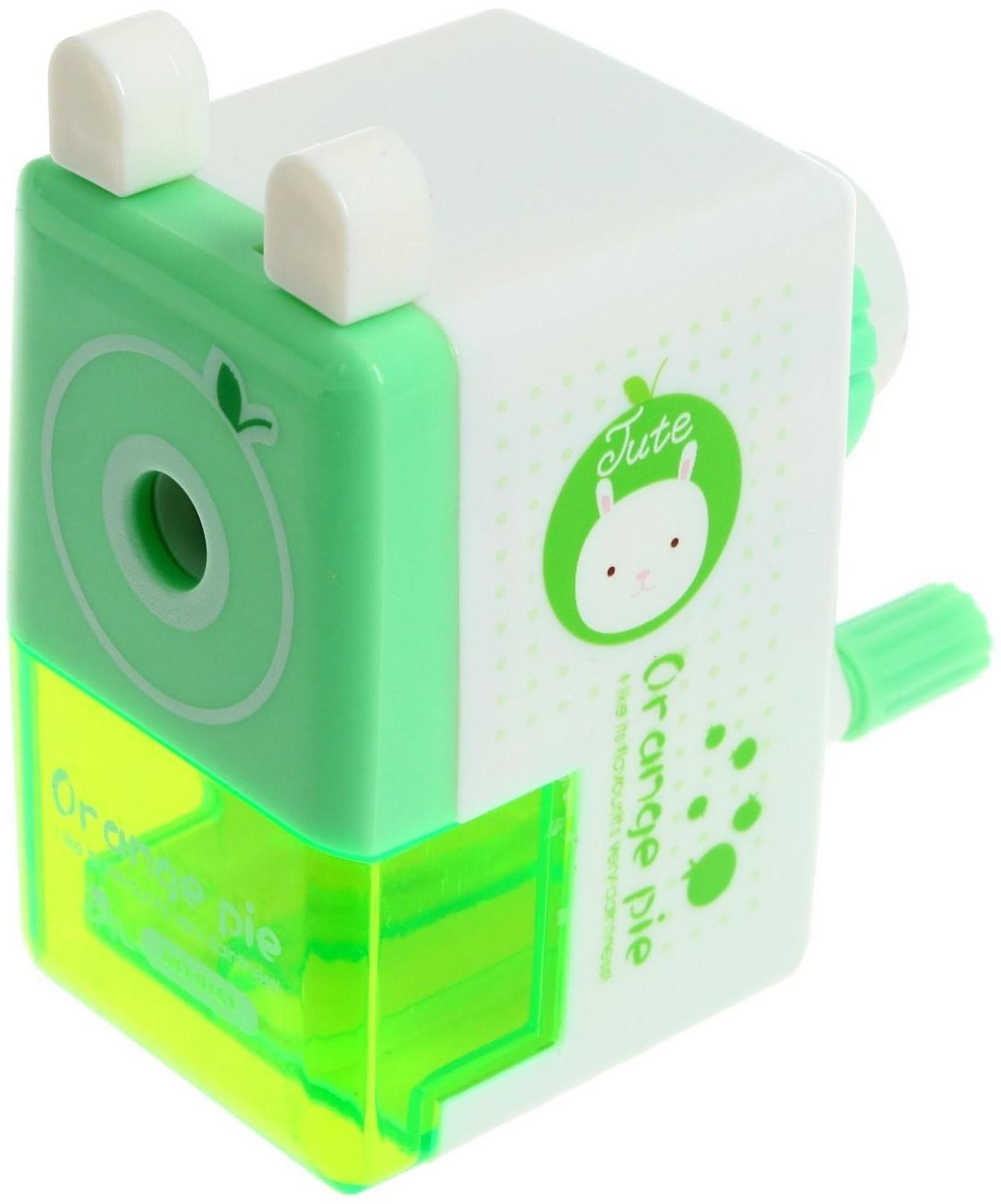 Точилка механическая с контейнером 