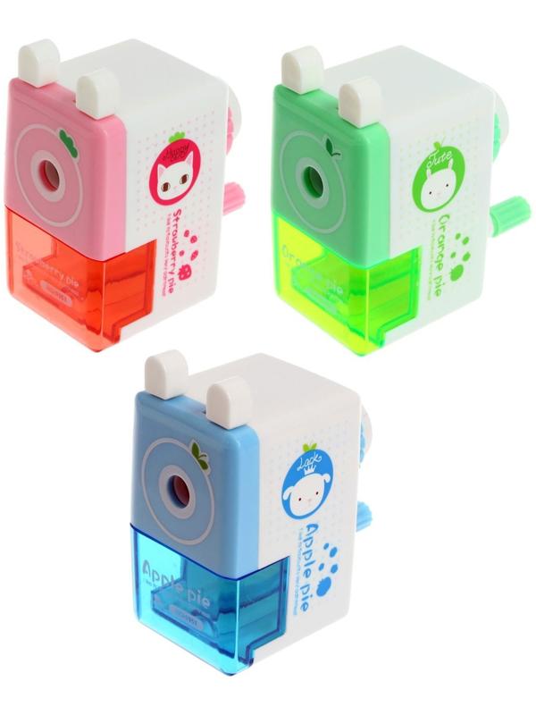 Точилка механическая с контейнером 