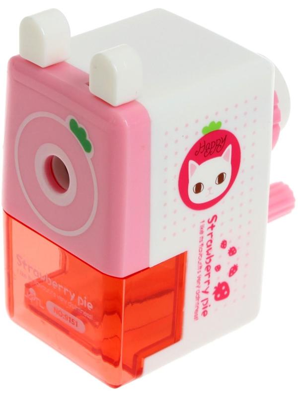 Точилка механическая с контейнером 