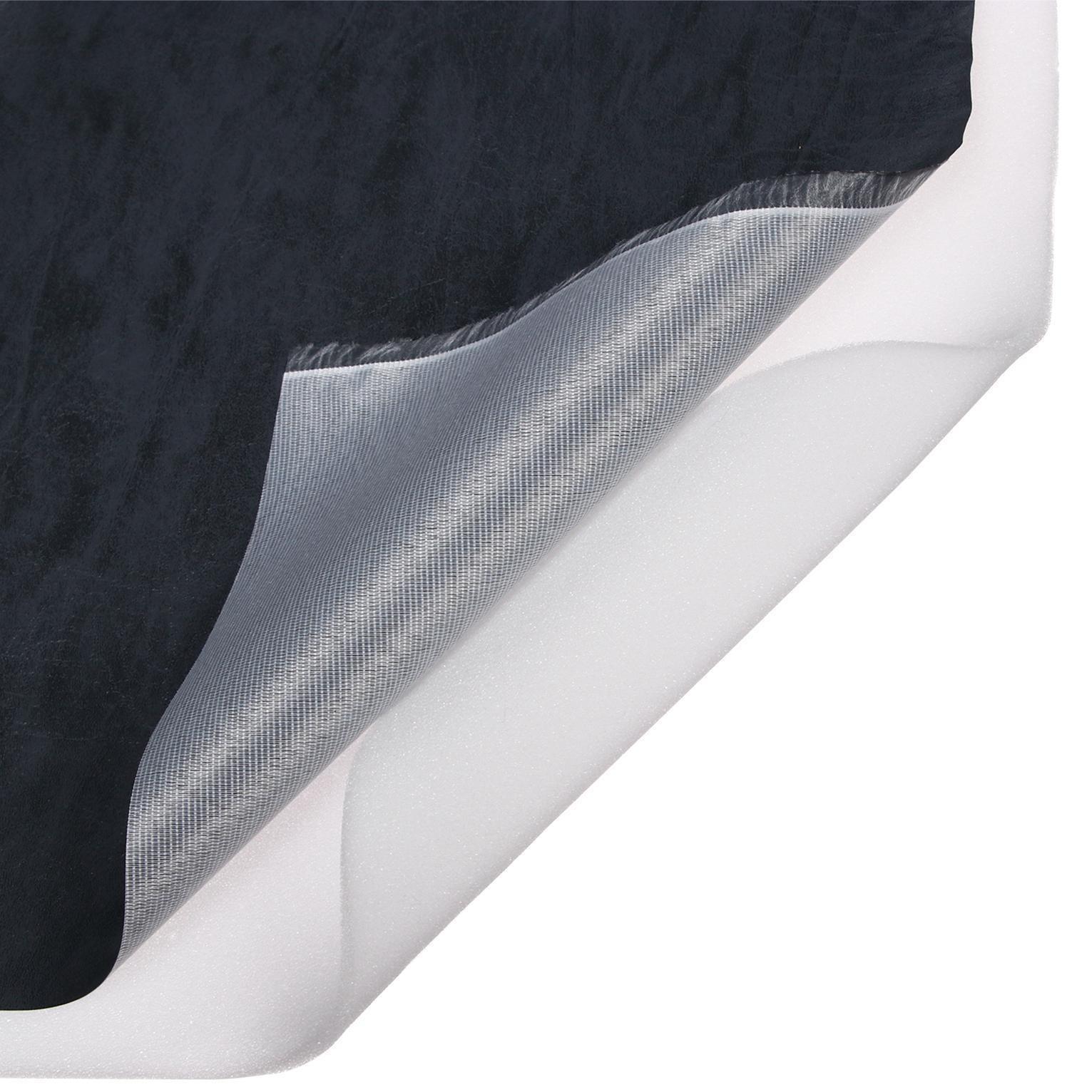 Комплект для обивки дверей 110 × 205 см: иск.кожа, поролон 3 мм, гвозди, серый, «Эконом»