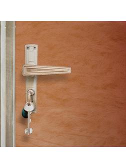 Комплект для обивки дверей 110 × 205 см: иск.кожа, поролон 3 мм, гвозди, бежевый, «Эконом»