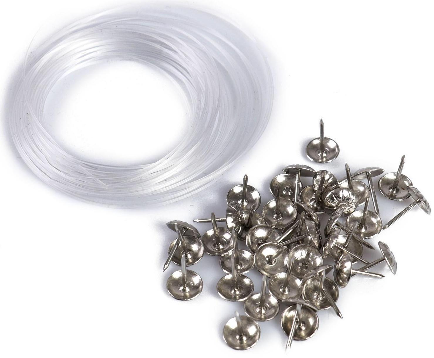 Комплект для обивки дверей 110 × 205 см: иск.кожа, ватин 5 мм, гвозди, струна, МИКС, «Ватин»