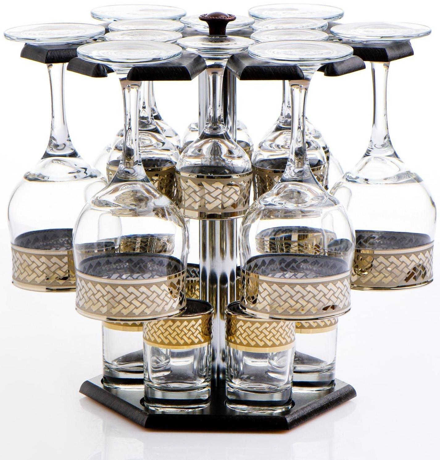 Мини-бар 18 предметов вино Карусель Скандинавия, темный 240/55/50 мл