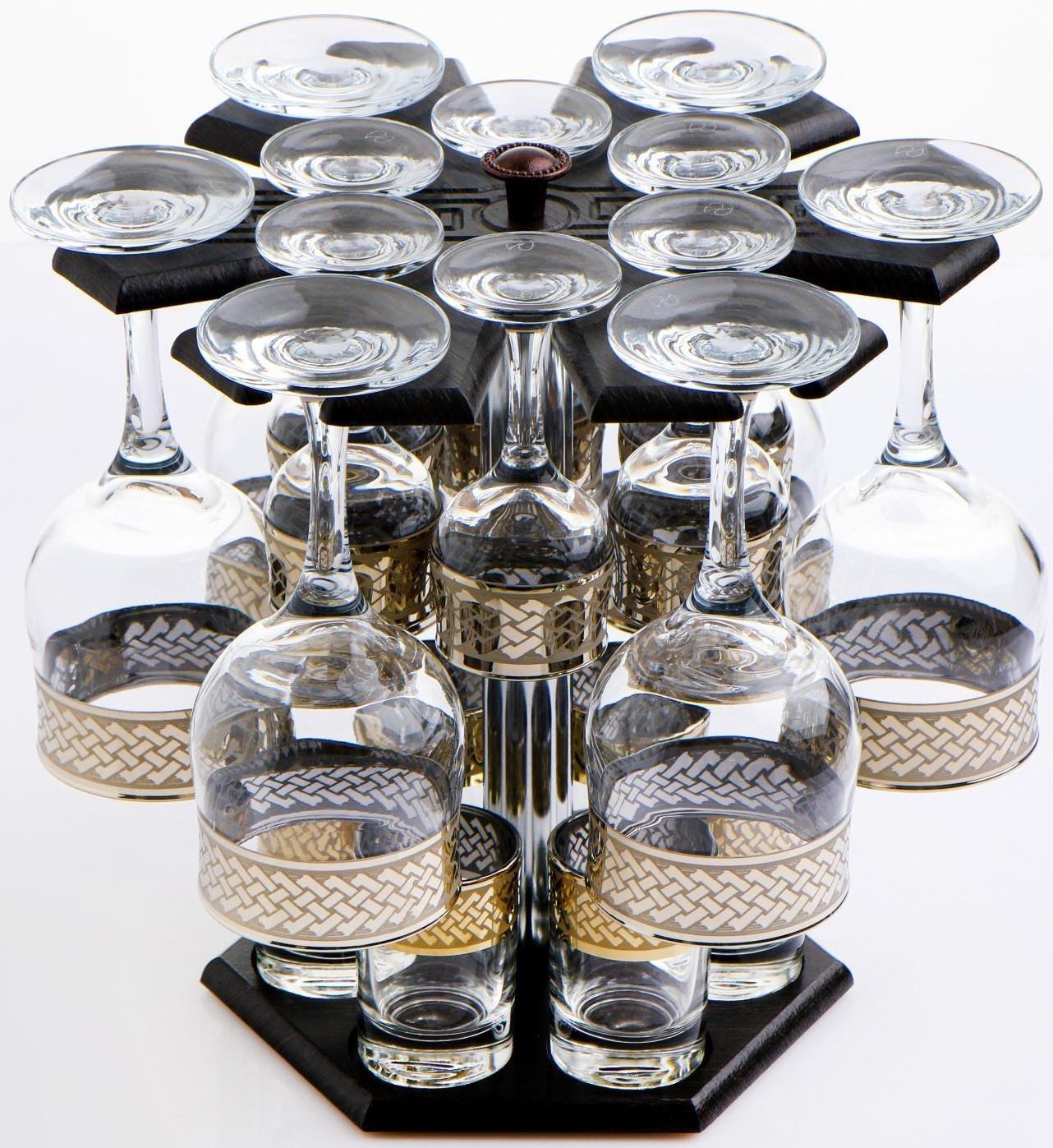 Мини-бар 18 предметов вино Карусель Скандинавия, темный 240/55/50 мл