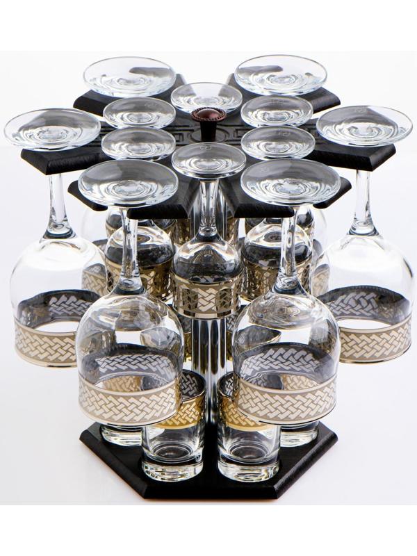 Мини-бар 18 предметов вино Карусель Скандинавия, темный 240/55/50 мл